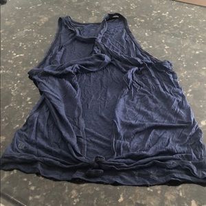 Lululemon tie back thin tank top